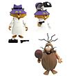 Hanna-Barbera Captain Caveman & Secret Squirrel Figures Set